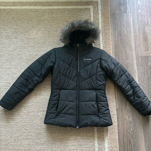 Columbia Coat with Fur Hood